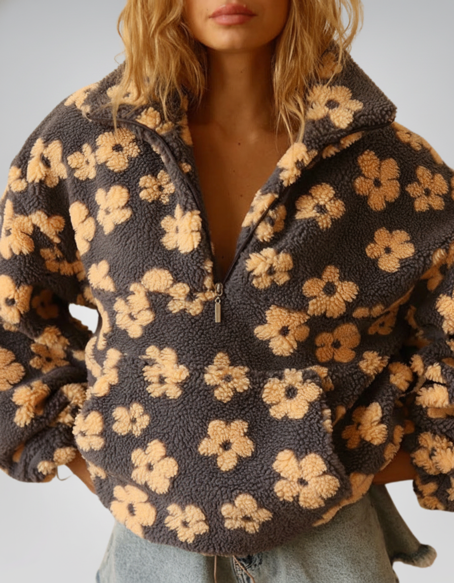 Daisy Sudadera Fleece Bloom