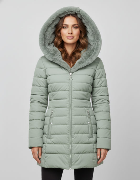 Elena Abrigo de Invierno de Lujo