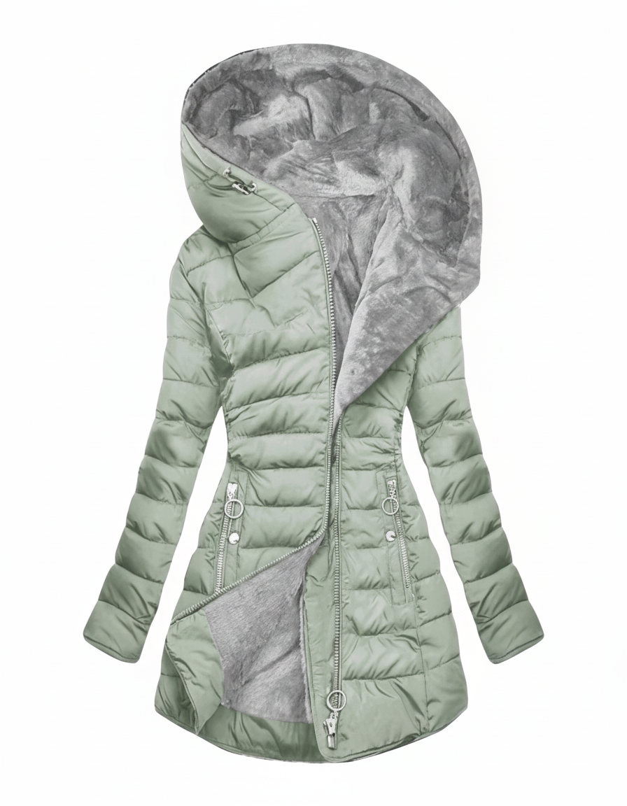 Elena Abrigo de Invierno de Lujo