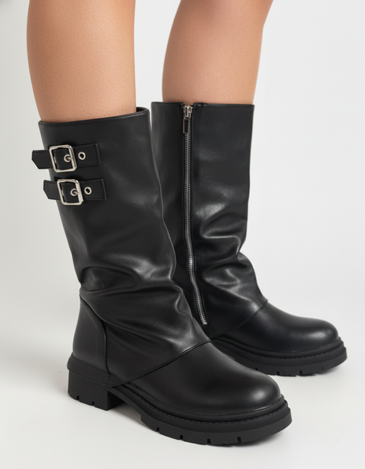 Botas Olaya Cubiertas con Cremallera