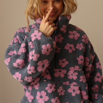 Daisy Sudadera Fleece Bloom