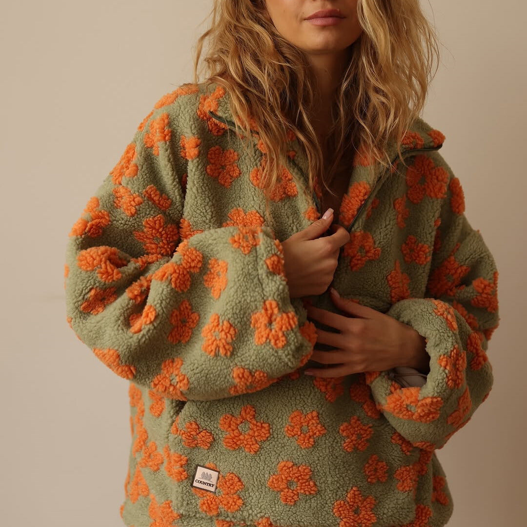 Daisy Sudadera Fleece Bloom