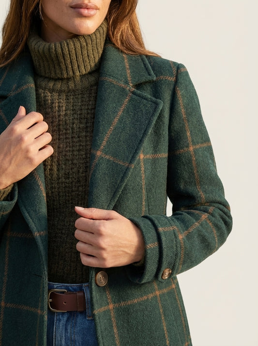 Valeria - Abrigo Elegante de Lana