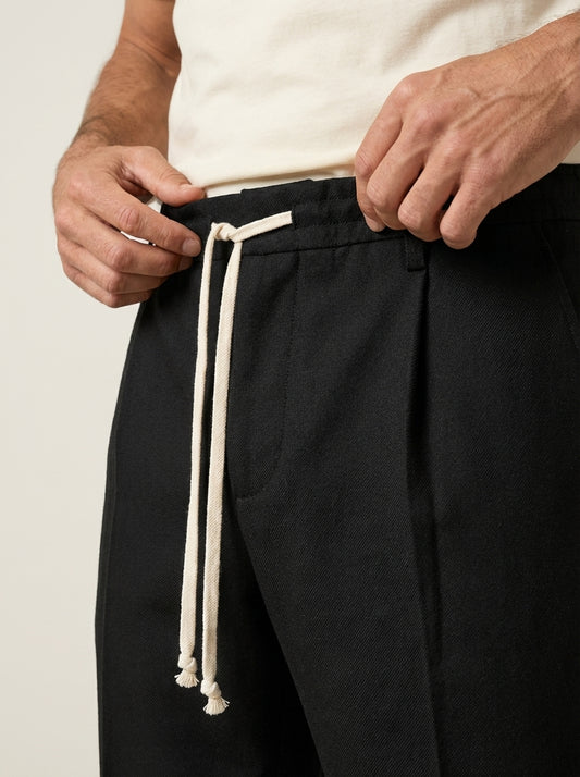 Marco - Pantalón Elegante con Cordón Ajustable