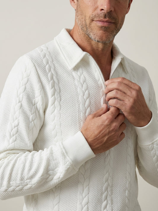 Álvaro - Jersey Polo Texturizado