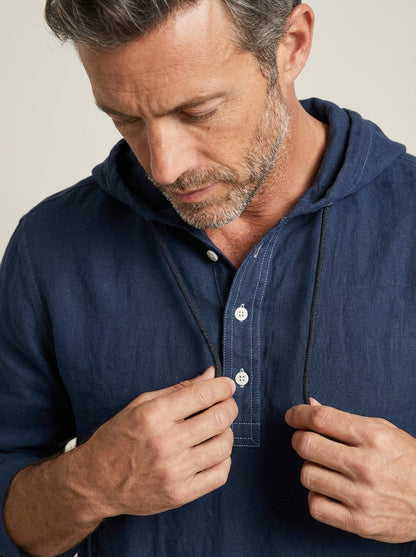 Duval - Camisa de Lujo con Capucha