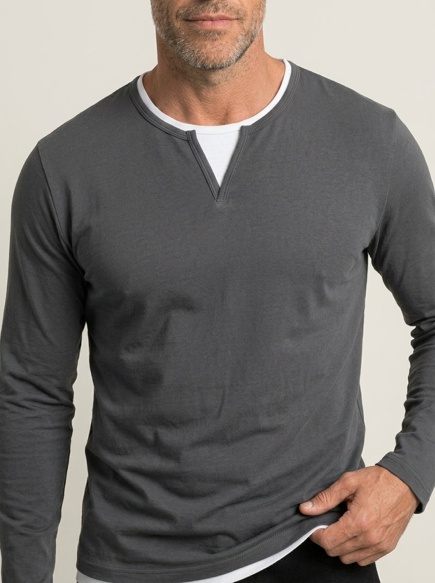 Martín - Camiseta Premium Manga Larga