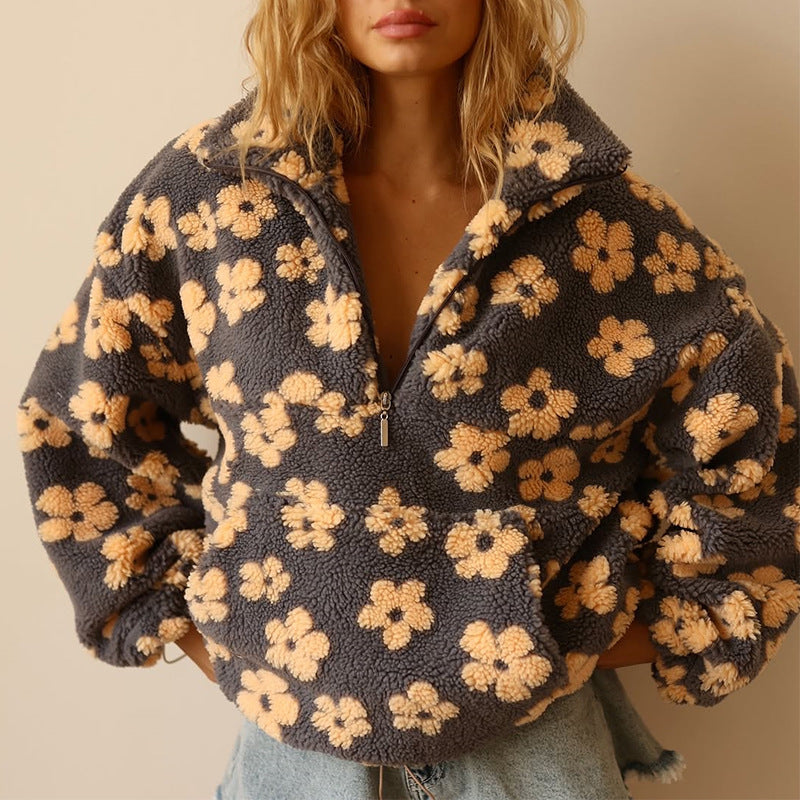 Daisy Sudadera Fleece Bloom