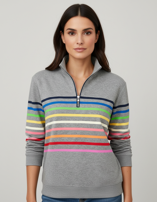 Marie - Jersey Casual con Comodidad y Estilo Colorido