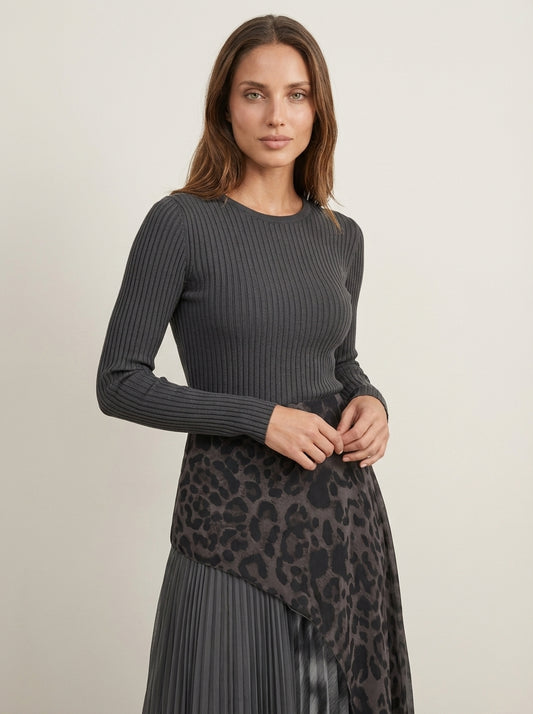 Clara - Vestido Largo Leopardo