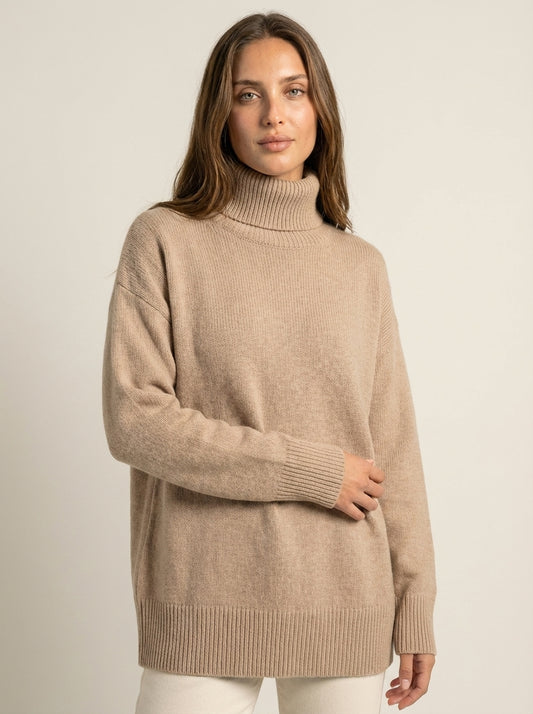 Agata - Jersey de Cuello Alto