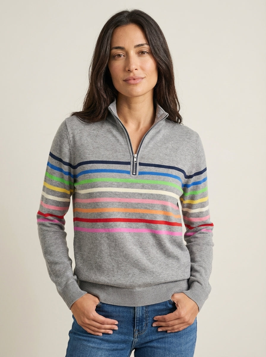 Marie - Jersey Casual con Comodidad y Estilo Colorido