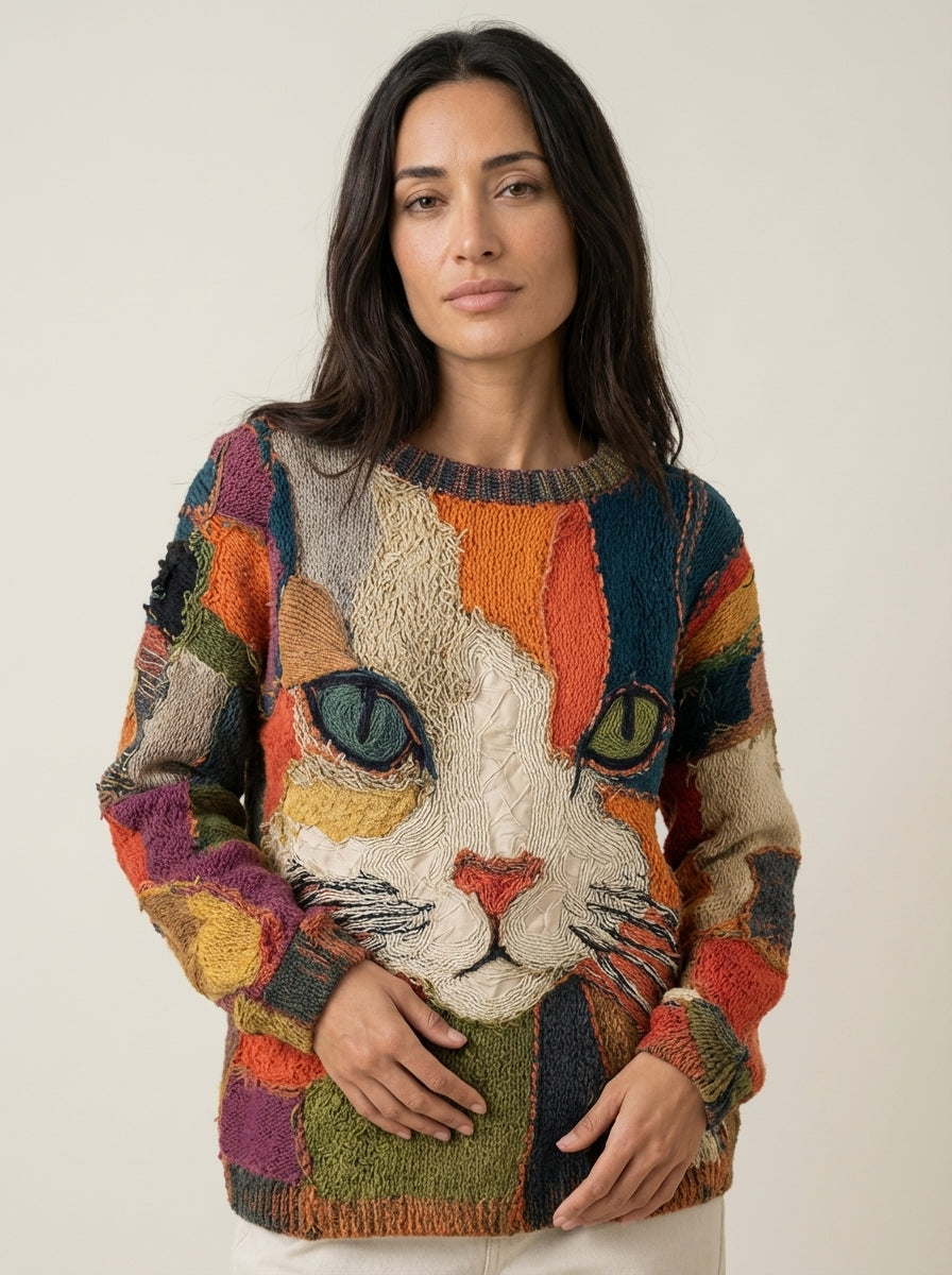 Zaira - Top Artístico con Gato