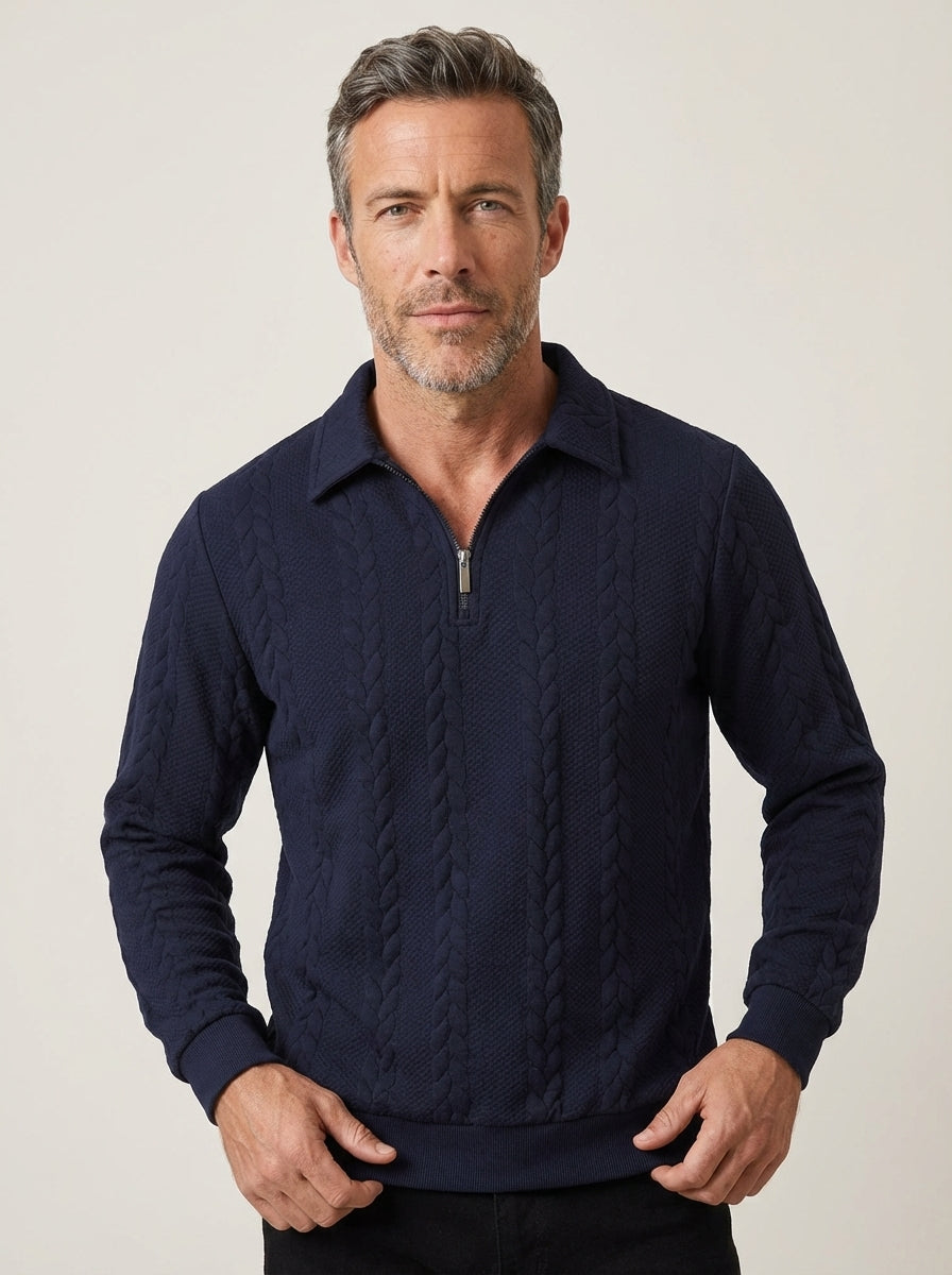 Álvaro - Jersey Polo Texturizado