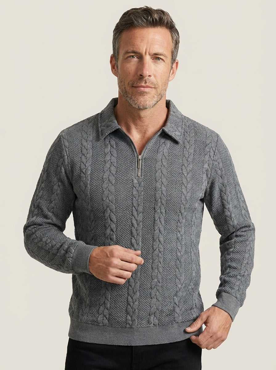 Álvaro - Jersey Polo Texturizado