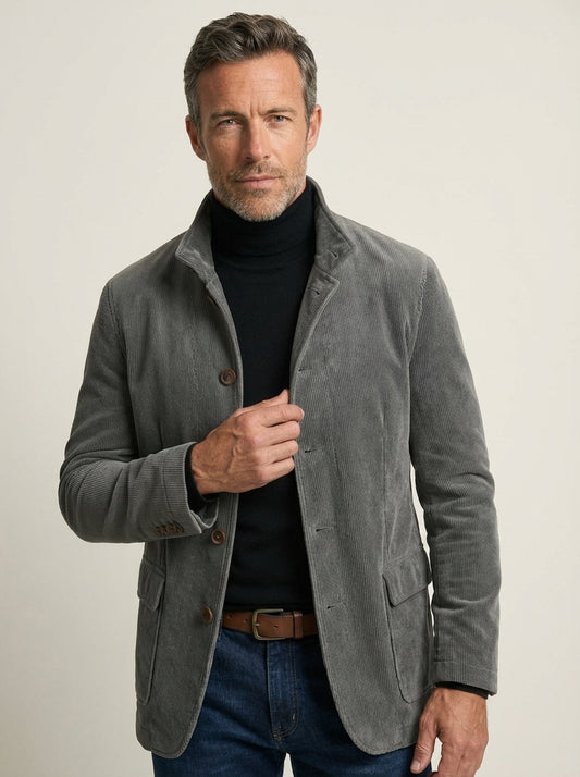 David - Abrigo de Pana Acanalada