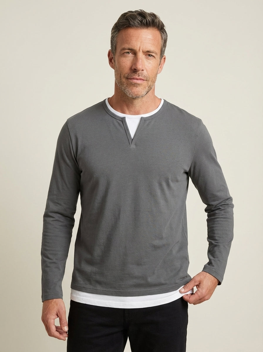 Martín - Camiseta Premium Manga Larga