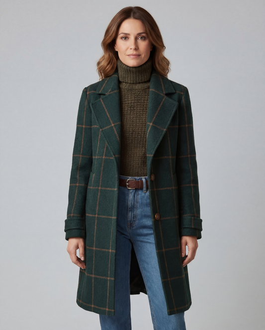 Valeria - Abrigo Elegante de Lana