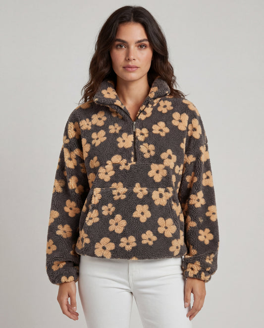 Daisy - Sudadera Fleece Bloom