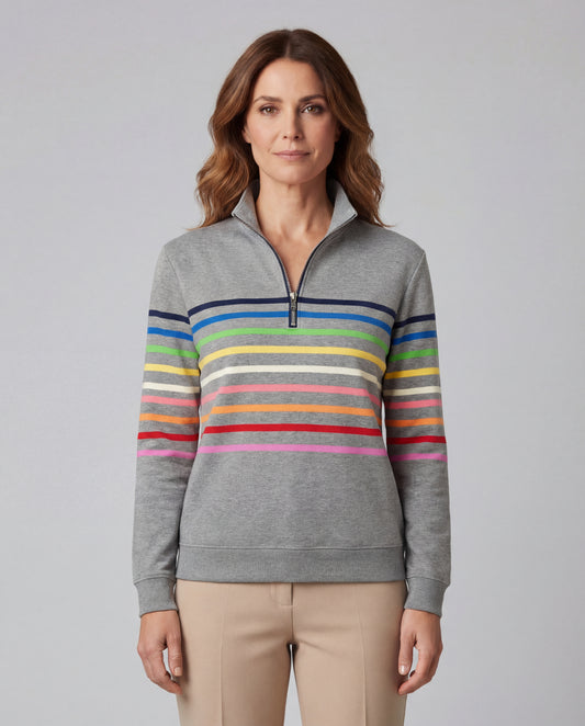 Marie - Jersey Casual con Comodidad y Estilo Colorido