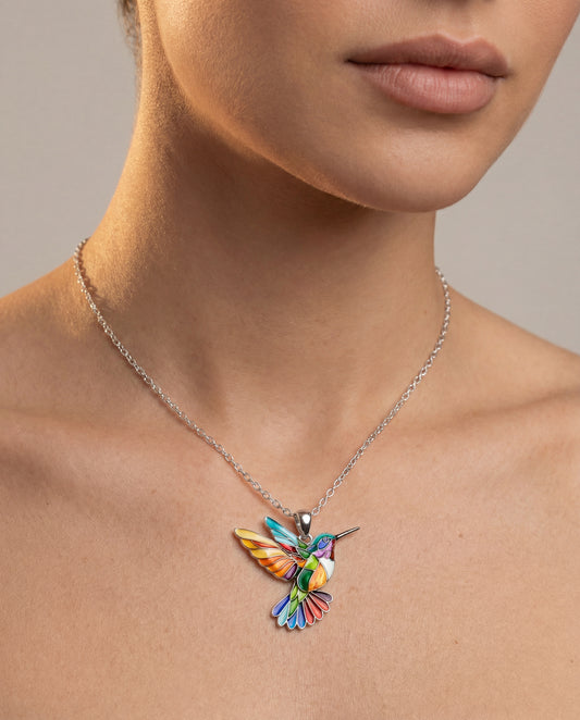 Malia - Pendientes Colibrí & Collar